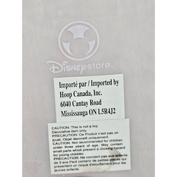 Disney Store's Tinkerbell Ceramic Figurine Clock Working- RARE - Picture 7 of 15